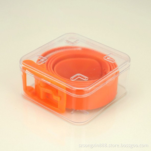 colorful unisex design silicone waist belt 2015 new design